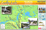 Scallop Lake Map Ontario Fly in Fishing