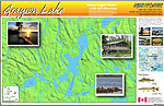 Grayson Lake Map Fly-In Fishing Map