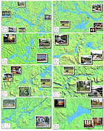 Fishing Maps Wabakimi Park and Ogoki River