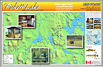 Pickett Lake Map Ontarios Fly in fishing headquarters