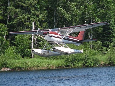 Outpost Camp Service Aircraft Departing Ogoki Base